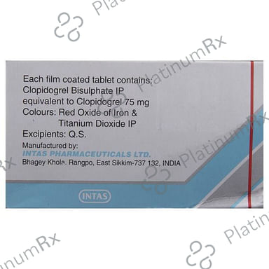 Preva 75mg Tablet 15s