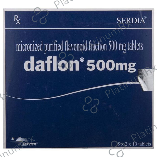 Daflon 500mg Tablet 10s