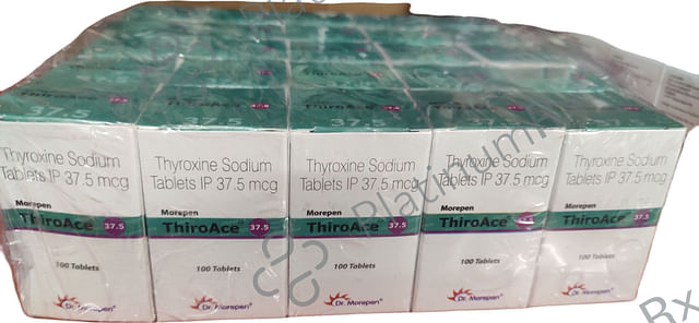 Thiroace 37.5mcg Tablet 100s