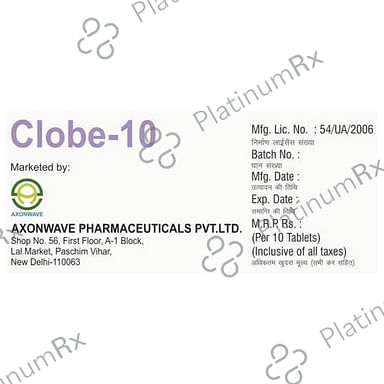 Clobe 10 Tablet