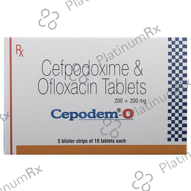 Cepodem O 200/200mg Tablet 10s