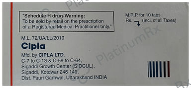 Carloc 25mg Tablet 10s