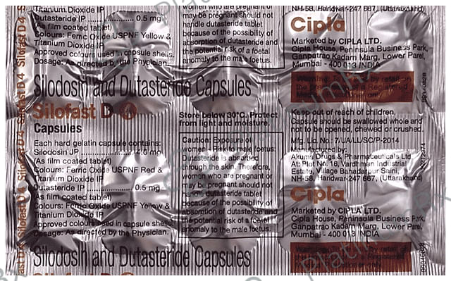 Silofast D 4/0.5mg Capsule 10s
