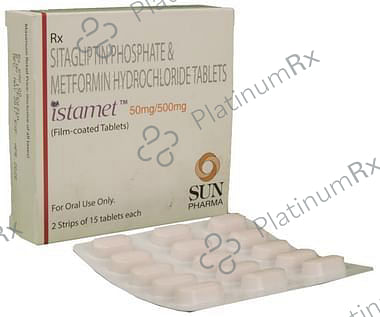 Istamet 50/500mg Tablet 15s