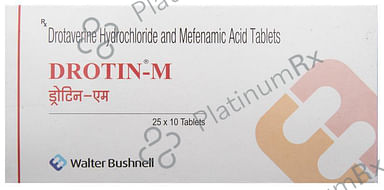 Drotin M 80/250mg Tablet 10s