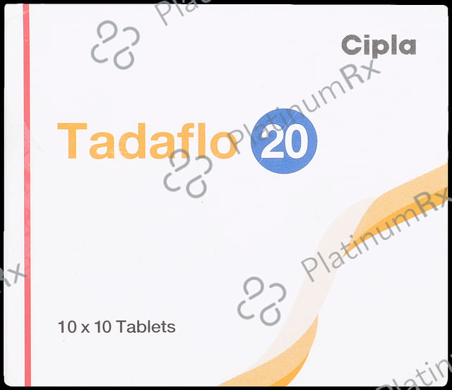 Tadaflo 20mg Tablet 10s