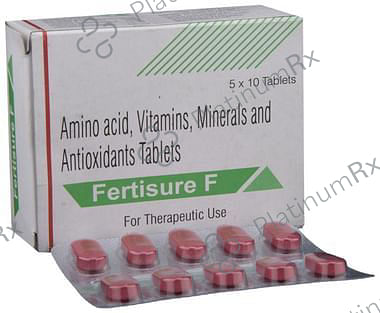 Fertisure F 40mg/141mcg Tablet 10s