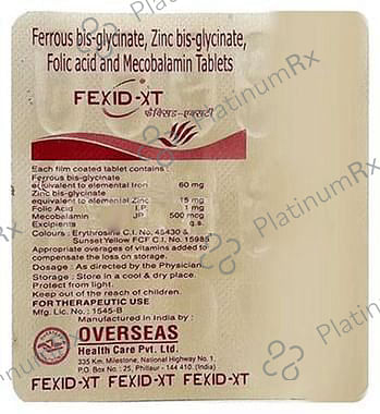 Fexid XT Tablet 15s