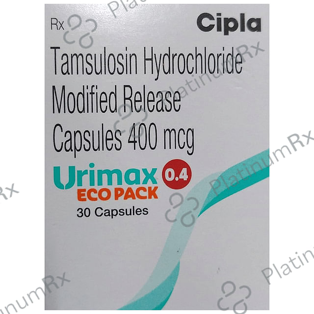 Urimax 0.4mg MR Capsule 20s