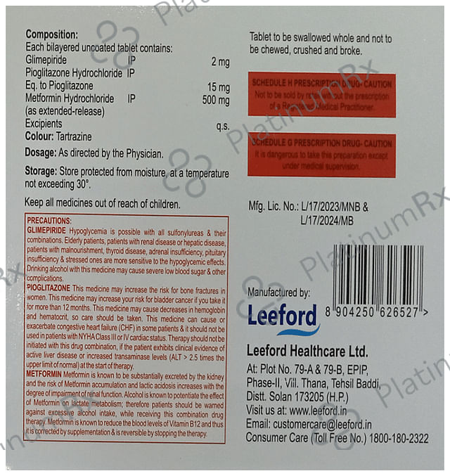 Debistal GM Tablet ER 10s
