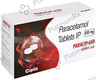 Paracip 650mg Tablet 10s
