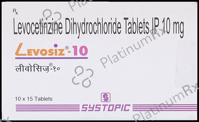Levosiz 10mg Tablet 15s