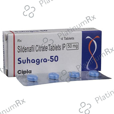 Suhagra 50mg Tablet 4s