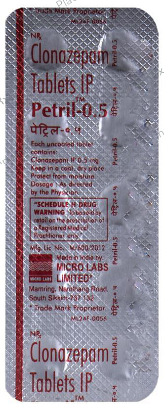 Petril 0.5 Tablet 10 Tablet