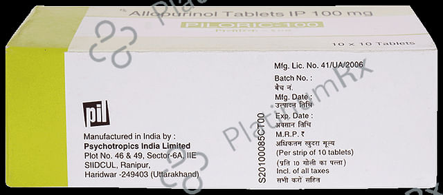 Piloric 100mg Tablet