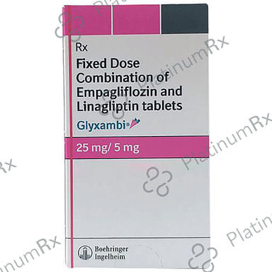 Glyxambi 25/5mg Tablet 10s
