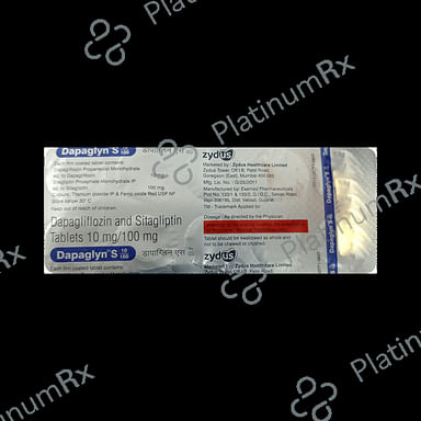 Dapaglyn S 10/100mg Tablet 10s