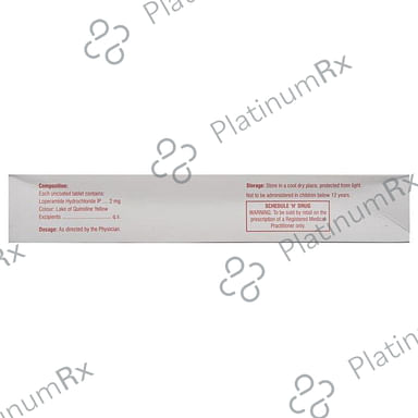 Lomofen Plus 2mg Tablet 20s