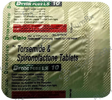 Dytor Plus LS 10/25mg Tablet 15s