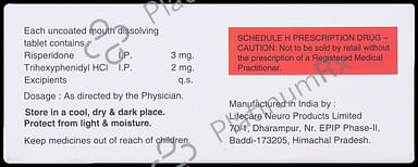 Zophar Plus 3mg/2mg Tablet
