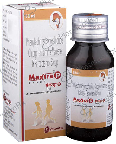 Maxtra P 1/125/5mg Syrup 60ml