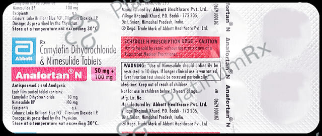 Anafortan N 100/50mg Tablet 10s