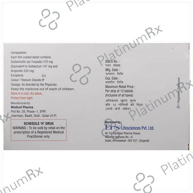 Marzon 375mg Tablet 10s
