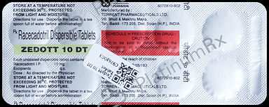 Zedott 10mg DT Tablet 10s