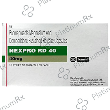 Nexpro RD 40/30mg Capsule SR 10s