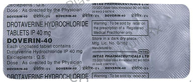 Doverin 40mg Tablet 10s