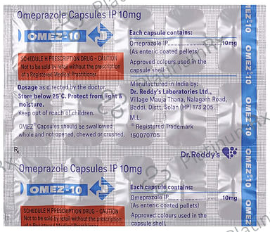 Omez 10mg Capsule 15s