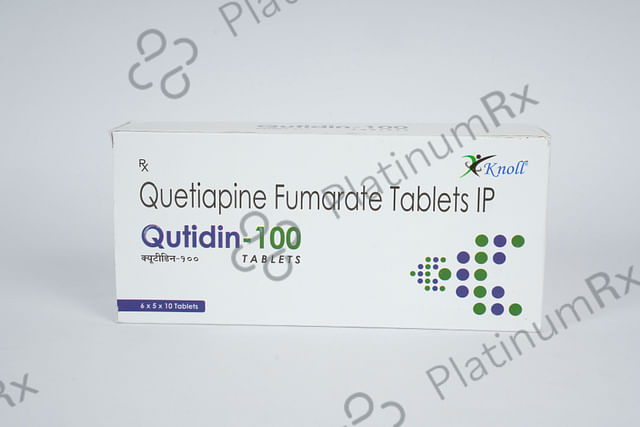 Qutidin 100mg Tablet 10s