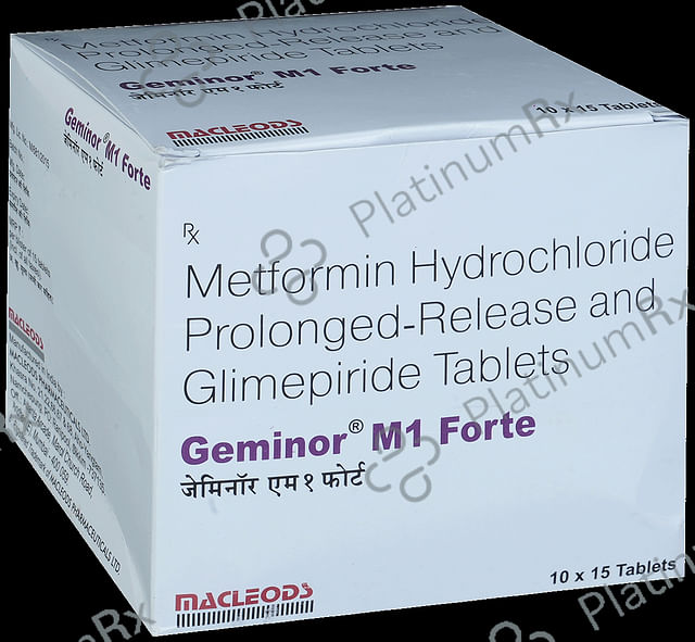 Geminor M1 Forte 1/1000mg Tablet PR 15s