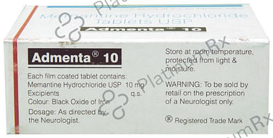 Admenta 10mg Tablet 10s