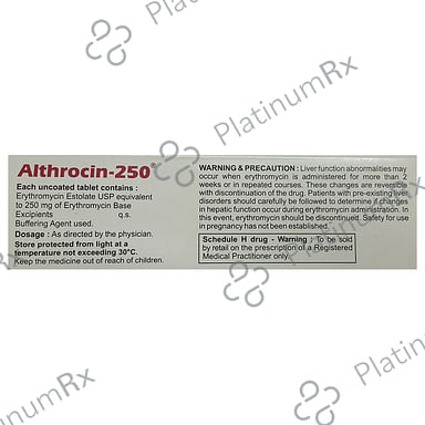 Althrocin 250mg Tablet 10s