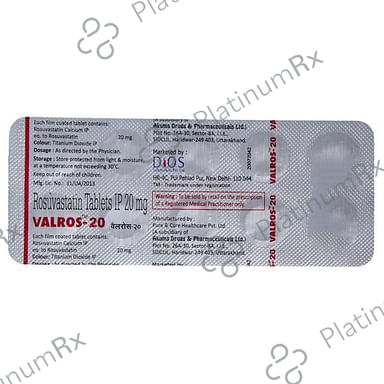 Valros 20 Tablet