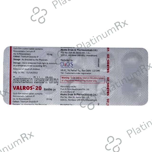 Valros 20 Tablet