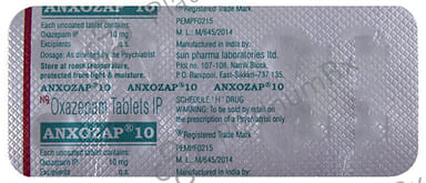 Anxozap 10mg Tablet 10s