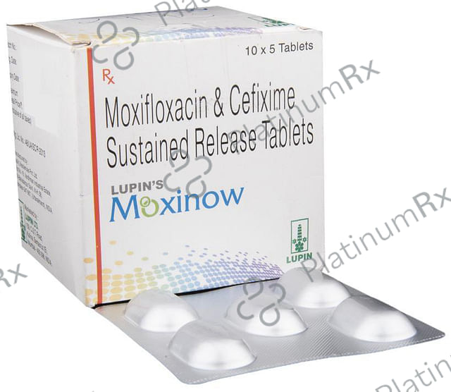 Moxinow 400/400mg Tablet SR 5s