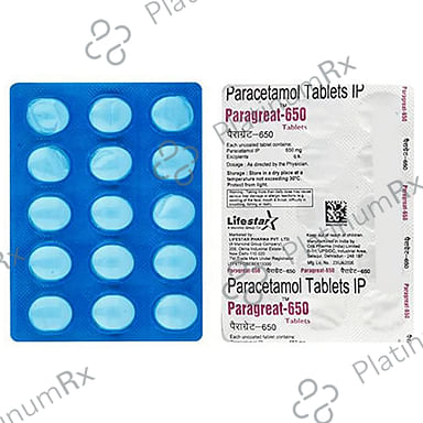 Paragreat 650mg Tablet