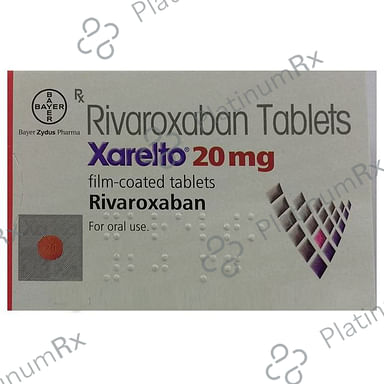 Xarelto 20mg Tablet 14s