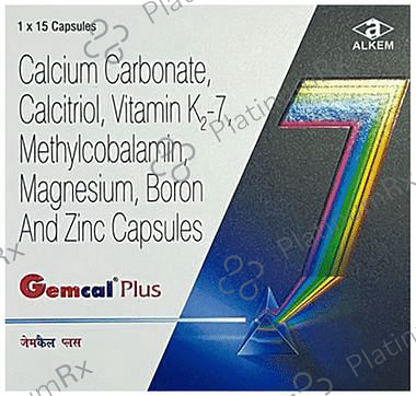 Gemcal Plus Capsule 15s