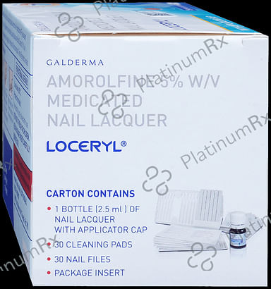 Loceryl 5% Nail Lacquer 1s