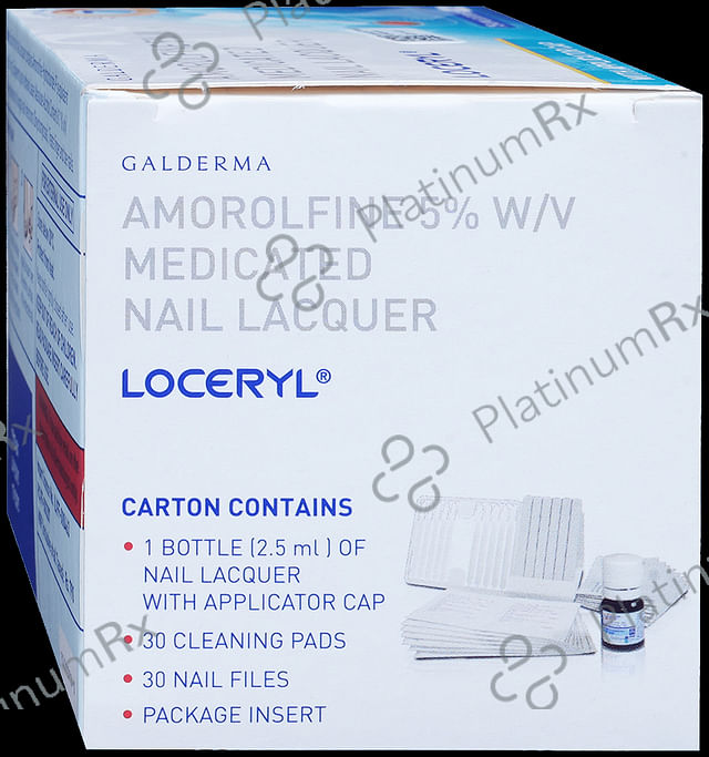 Loceryl 5% Nail Lacquer 1s