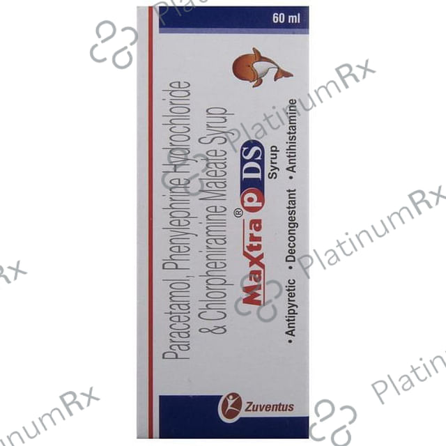 Maxtra P DS 2/250/5mg Syrup 60ml