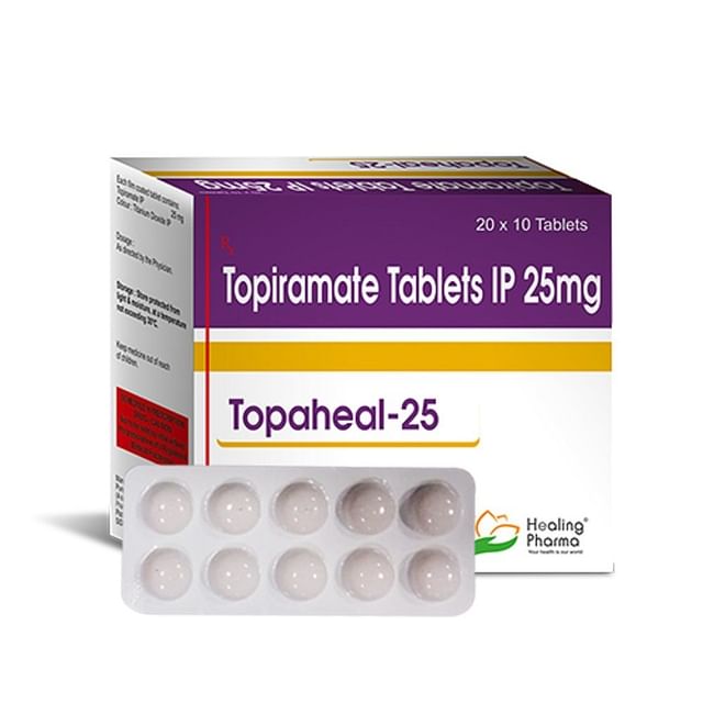 Topaheal 25mg Tablet 10s