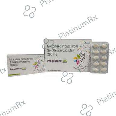 Progestone 200mg Capsule 10s