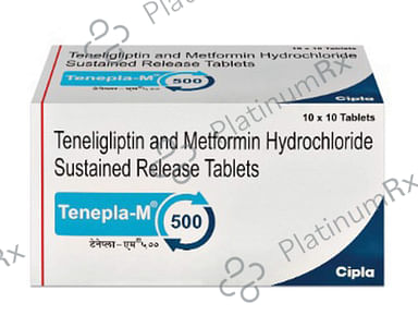 Tenepla M 500/20mg SR Tablet 10s