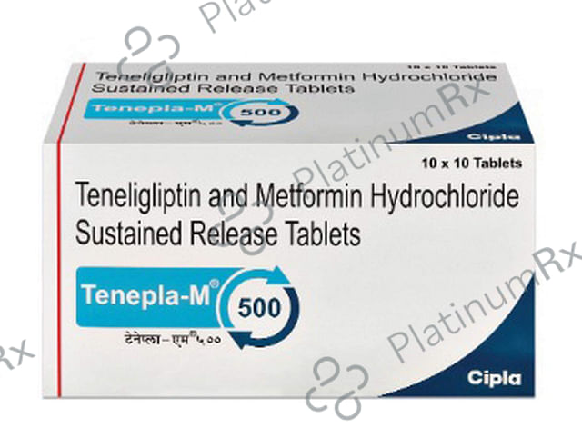 Tenepla M 500/20mg SR Tablet 10s