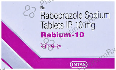 Rabium 10mg Tablet 10s